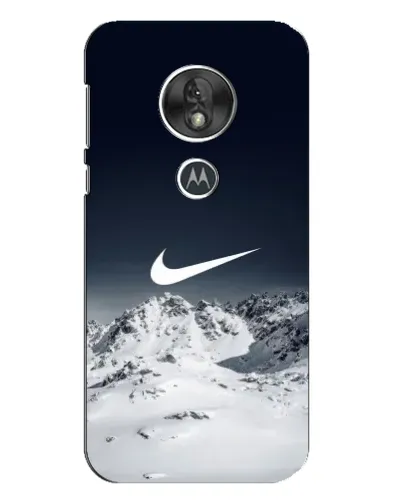 Чохол для Motorola MOTO G7 Play з картинкою «Nike — зимові гори»