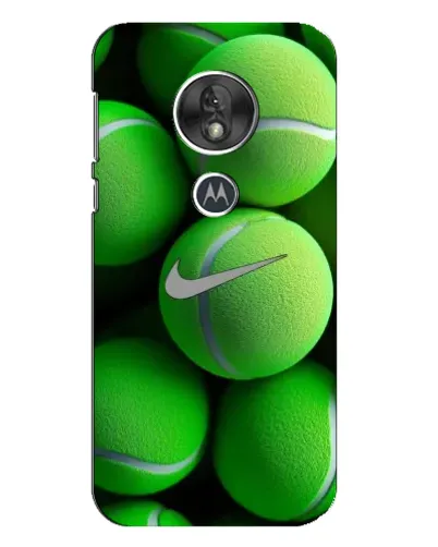 Чохол для Motorola MOTO G7 Play з картинкою «Тенісні м'ячі Найк»