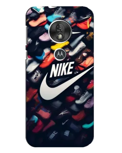 Чохол для Motorola MOTO G7 Play з картинкою «Колекція кросівок Nike»