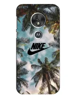 Чохол для Motorola MOTO G7 Play з картинкою «Тропічний принт Nike»