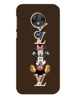 Чохол для Motorola MOTO G7 Play з картинкою «LV та Міккі Маус»