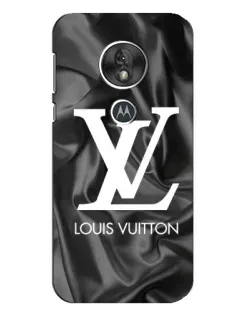 Чохол для Motorola MOTO G7 Play з картинкою «Шовковий Louis Vuitton»