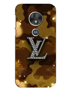 Чохол для Motorola MOTO G7 Play з картинкою «Камуфляжний Louis Vuitton»