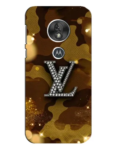 Чохол для Motorola MOTO G7 Play з картинкою «Камуфляжний Louis Vuitton»