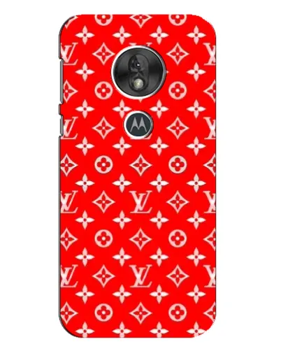 Чохол для Motorola MOTO G7 Play з картинкою «Яскравий паттерн LV»