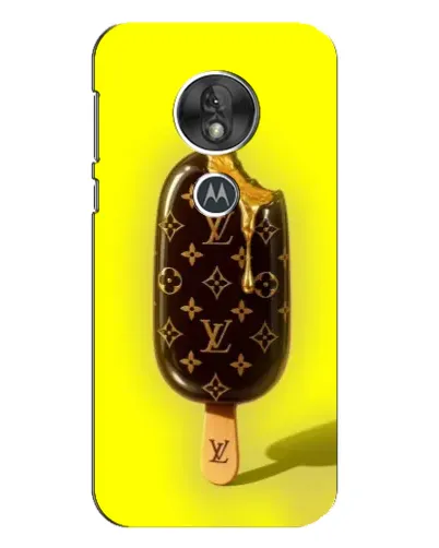 Чохол для Motorola MOTO G7 Play з картинкою «Морозиво від LV»