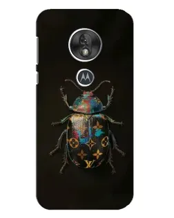 Чохол для Motorola MOTO G7 Play з картинкою «LV — мармуровий принт»