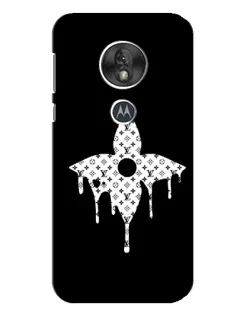 Чохол для Motorola MOTO G7 Play з картинкою «Квіткова монограма»