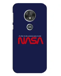 Чохол для Motorola MOTO G7 Play з картинкою «NASA — глибокий космос»