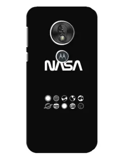 Чохол для Motorola MOTO G7 Play з картинкою «NASA — технічний принт»