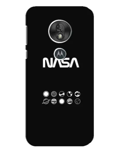 Чохол для Motorola MOTO G7 Play з картинкою «NASA — технічний принт»