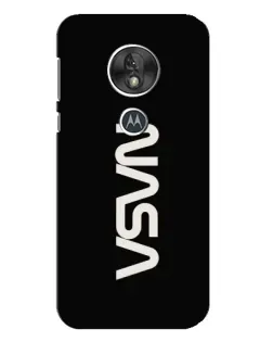 Чохол для Motorola MOTO G7 Play з картинкою «NASA — вертикальний логотип»