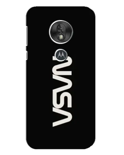 Чохол для Motorola MOTO G7 Play з картинкою «NASA — вертикальний логотип»