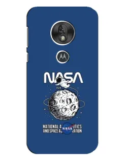 Чохол для Motorola MOTO G7 Play з картинкою «NASA — місячна місія»
