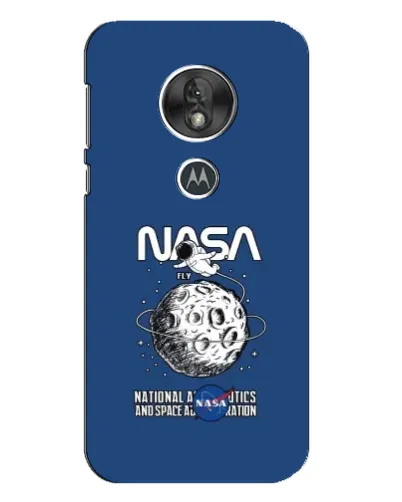 Чохол для Motorola MOTO G7 Play з картинкою «NASA — місячна місія»