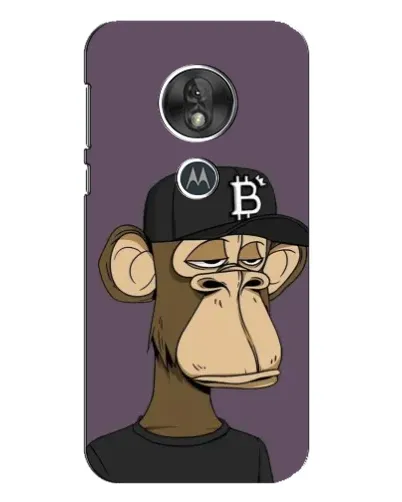 Чохол для Motorola MOTO G7 Play з картинкою «Bored Ape в кепці»