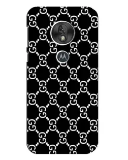 Чехол для Motorola MOTO G7 Play с картинкой «Gucci — сетчатый паттерн»