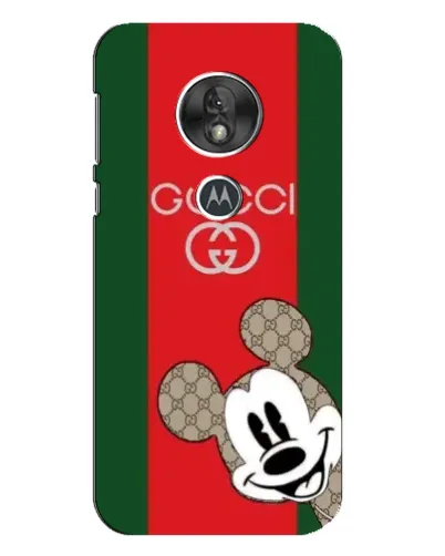 Чохол для Motorola MOTO G7 Play з картинкою «Gucci — смуги та Міккі» Чохол для Motorola MOTO G7 Play з картинкою «Gucci — смуги та Міккі»
