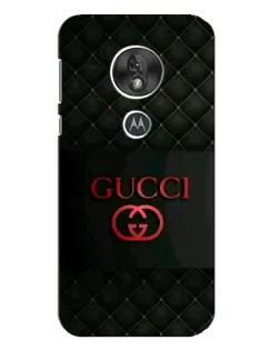 Чохол для Motorola MOTO G7 Play з картинкою «Gucci — стьобаний чорний»