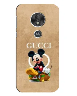 Чохол для Motorola MOTO G7 Play з картинкою «Міккі Маус Gucci — крафт»