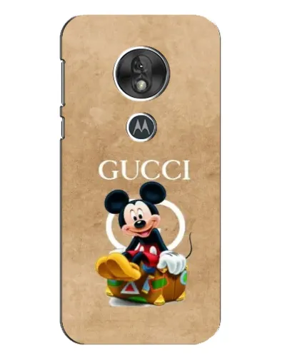 Чохол для Motorola MOTO G7 Play з картинкою «Міккі Маус Gucci — крафт» Чохол для Motorola MOTO G7 Play з картинкою «Міккі Маус Gucci — крафт»