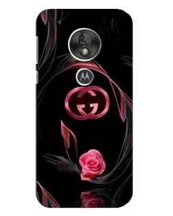Чохол для Motorola MOTO G7 Play з картинкою «Gucci — неонова троянда»