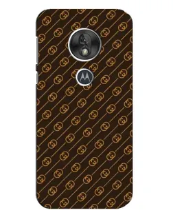 Чохол для Motorola MOTO G7 Play з картинкою «Gucci — золоті діагоналі»