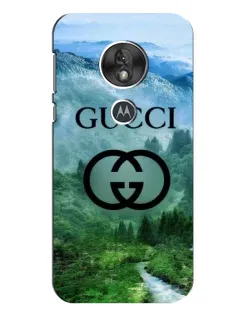 Чохол для Motorola MOTO G7 Play з картинкою «Gucci — гірський пейзаж»