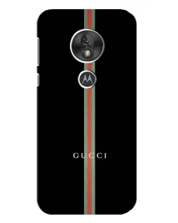 Чохол для Motorola MOTO G7 Play з картинкою «Gucci — строга лінія»