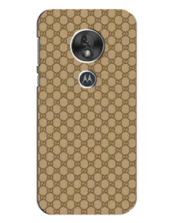 Чохол для Motorola MOTO G7 Play з картинкою «Gucci — класичний беж»
