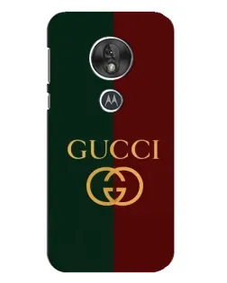 Чохол для Motorola MOTO G7 Play з картинкою «Gucci — темно-зелений градієнт»