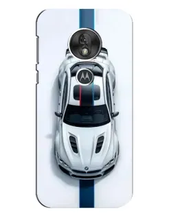 Чехол для Motorola MOTO G7 Play с картинкой «Вид сверху — BMW M»