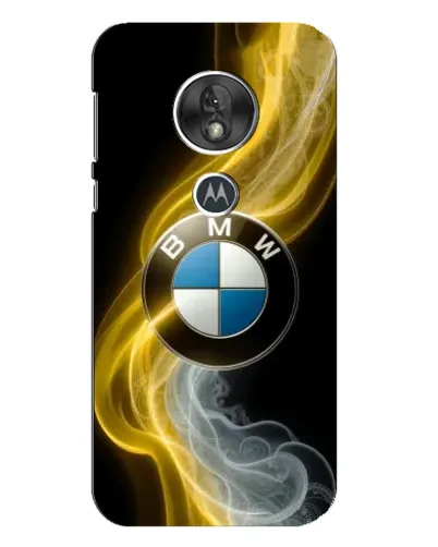 Чехол для Motorola MOTO G7 Play с картинкой «Золотистый дым BMW» Чехол для Motorola MOTO G7 Play с картинкой «Золотистый дым BMW»