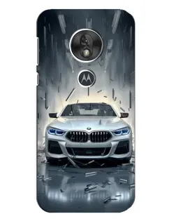 Чехол для Motorola MOTO G7 Play с картинкой «BMW в свете фар»