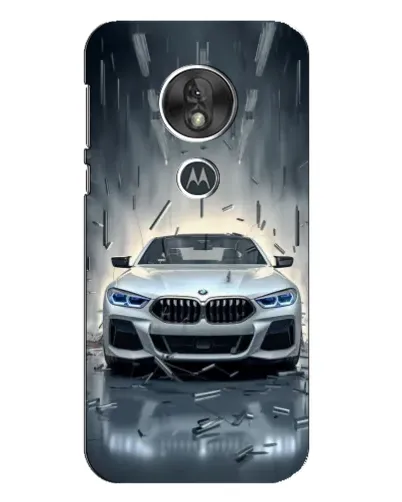 Чехол для Motorola MOTO G7 Play с картинкой «BMW в свете фар» Чехол для Motorola MOTO G7 Play с картинкой «BMW в свете фар»