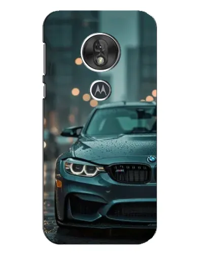 Чехол для Motorola MOTO G7 Play с картинкой «BMW в огнях города» Чехол для Motorola MOTO G7 Play с картинкой «BMW в огнях города»