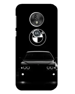 Чехол для Motorola MOTO G7 Play с картинкой «BMW — взгляд из темноты»