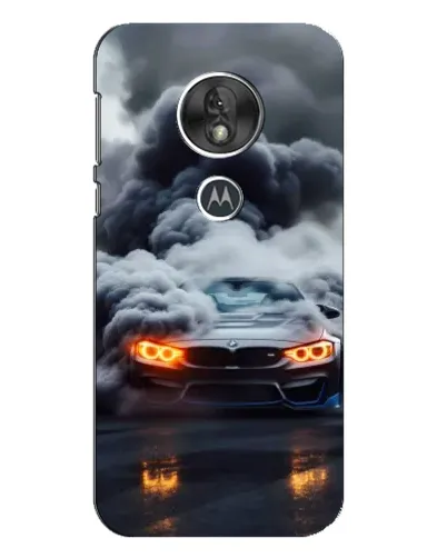 Чехол для Motorola MOTO G7 Play с картинкой «BMW в дыму» Чехол для Motorola MOTO G7 Play с картинкой «BMW в дыму»