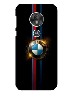 Чехол для Motorola MOTO G7 Play с картинкой «BMW M-Power неон»