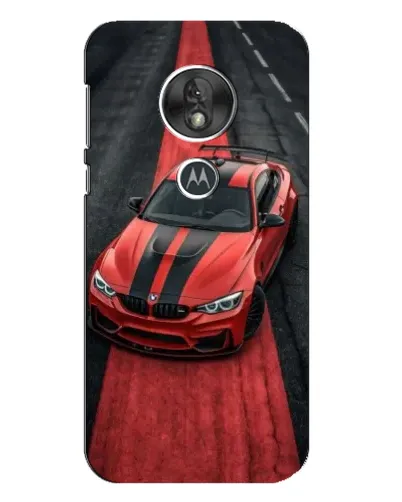 Чехол для Motorola MOTO G7 Play с картинкой «BMW на красной дорожке» Чехол для Motorola MOTO G7 Play с картинкой «BMW на красной дорожке»