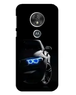 Чехол для Motorola MOTO G7 Play с картинкой «BMW — ночной взгляд»