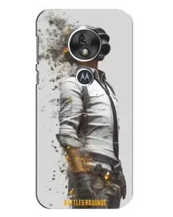 Чехол для Motorola MOTO G7 Play с картинкой «PUBG — боец в пыли»