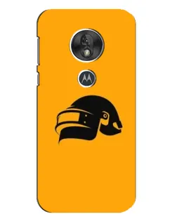 Чехол для Motorola MOTO G7 Play с картинкой «PUBG — золотой шлем»