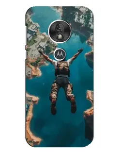 Чехол для Motorola MOTO G7 Play с картинкой «PUBG — свободное падение»