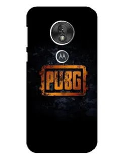 Чехол для Motorola MOTO G7 Play с картинкой «PUBG — золотой логотип»