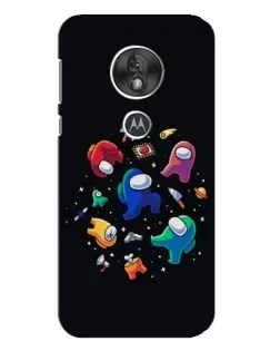 Чехол для Motorola MOTO G7 Play с картинкой «Among Us космос»