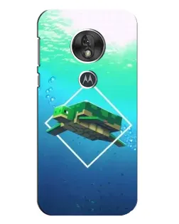 Чехол для Motorola MOTO G7 Play с картинкой «Черепаха Minecraft» Чехол для Motorola MOTO G7 Play с картинкой «Черепаха Minecraft»