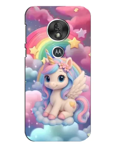 Чехол для Motorola MOTO G7 Play с картинкой «Маленький единорог»