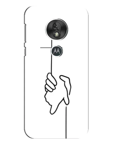 Чехол для Motorola MOTO G7 Play с картинкой «Рука держит»