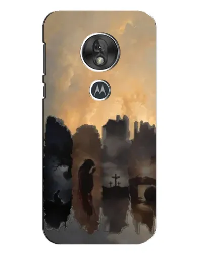 Чехол для Motorola MOTO G7 Play с картинкой «Дорога к вере»